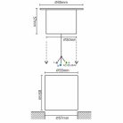 LED Padlóvilágítás 4W 220lm 4000K Ezüst IP67 - LGL524