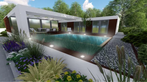 LED padlólámpa 4W, IP67 vízálló, 4000K természetes fehér, 30° sugárzás, 100kg terhelhetőség - LGL524