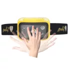 LED tölthető fejlámpa 8W, 380 lm, IPX4, mozgásérzékelő, 60x42,5x43,5 mm - LH03R