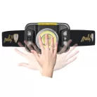 LED tölthető fejlámpa 5W CREE + vörös LED, szenzorral, IPX4, 70x48,5x41 mm - LH05R