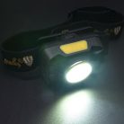 LED tölthető fejlámpa 5W CREE + vörös LED, szenzorral, IPX4, 70x48,5x41 mm - LH05R