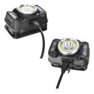 LED tölthető fejlámpa 5W CREE + vörös LED, szenzorral, IPX4, 70x48,5x41 mm - LH05R