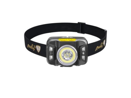 LED tölthető fejlámpa 5W CREE + vörös LED, szenzorral, IPX4, 70x48,5x41 mm - LH05R
