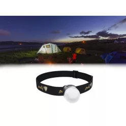   LED tölthető fejlámpa 8W, IP42, Li-Ion 800mAh, több fényfunkció, mágneses, USB-C töltő - LH06R