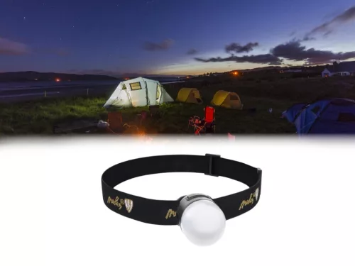 LED tölthető fejlámpa 8W, IP42, Li-Ion 800mAh, több fényfunkció, mágneses, USB-C töltő - LH06R