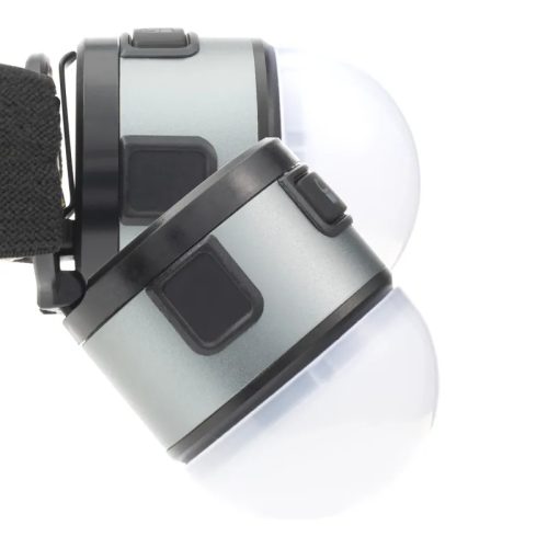 LED tölthető fejlámpa 8W, IP42, Li-Ion 800mAh, több fényfunkció, mágneses, USB-C töltő - LH06R