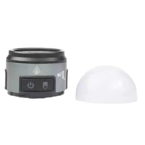 LED tölthető fejlámpa 8W, IP42, Li-Ion 800mAh, több fényfunkció, mágneses, USB-C töltő - LH06R