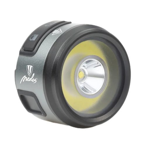 LED tölthető fejlámpa 8W, IP42, Li-Ion 800mAh, több fényfunkció, mágneses, USB-C töltő - LH06R