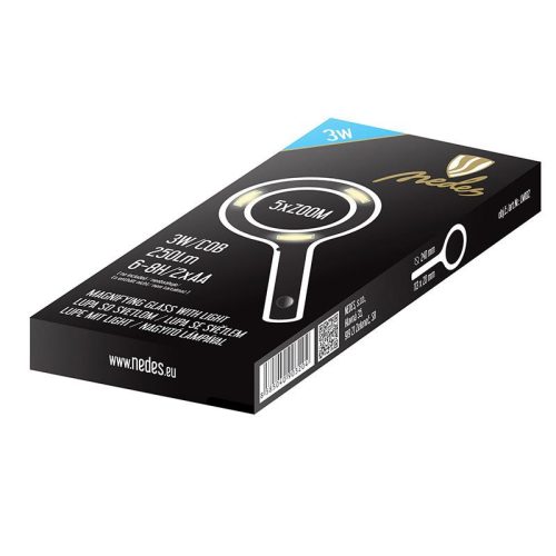 Nagyító LED világítással 5x zoom 6000K IPX4 kézi - LM102