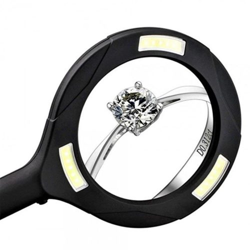 Nagyító LED világítással 5x zoom 6000K IPX4 kézi - LM102