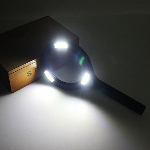 Nagyító LED világítással 5x zoom 6000K IPX4 kézi - LM102
