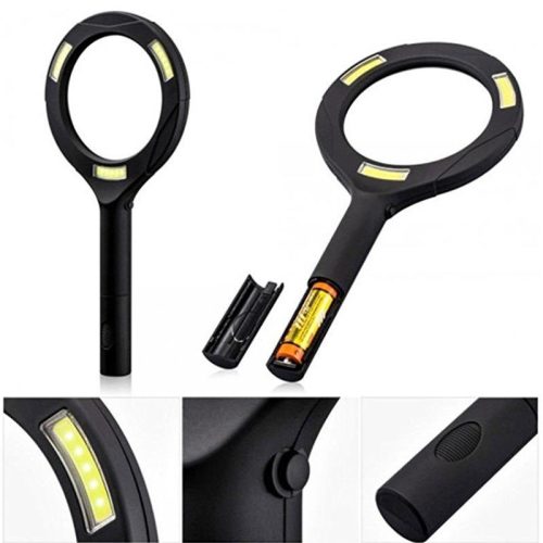 Nagyító LED világítással 5x zoom 6000K IPX4 kézi - LM102