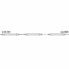LED Lineáris lámpatest 50W 6500lm Természetes fehér 4000K 1500mm - LNL325/3