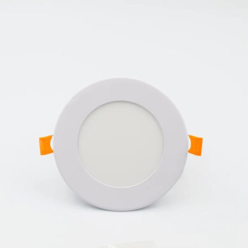 Beépíthető kör alakú LED panel 6W, 410 lm, 2800K meleg fehér, IP20, Ø120x19 mm - LPL111