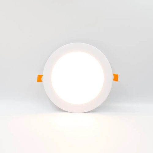 Beépíthető kör alakú LED panel 12W, 950 lm, 2800K meleg fehér, IP20, Ø168x19 mm - LPL113