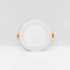 Beépíthető kör alakú LED panel 12W, 950 lm, 2800K meleg fehér, IP20, Ø168x19 mm - LPL113