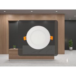   LED beépíthető panel 6W, 420Lm, 4000K, Ø120x19mm, IP20 - LPL121