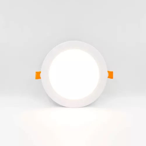 Beépíthető kör alakú LED panel 12W, 960 lm, 4000K természetes fehér, IP20, Ø168x19 mm - LPL123