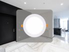 Beépíthető kör alakú LED panel 12W, 960 lm, 4000K természetes fehér, IP20, Ø168x19 mm - LPL123