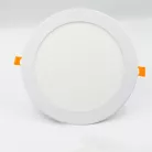 Beépíthető kör alakú LED panel 18W, 1520 lm, 4000K természetes fehér, IP20, Ø225x19 mm - LPL124