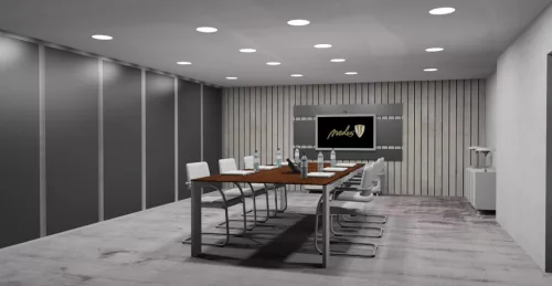 Beépíthető kör alakú LED panel 18W, 1520 lm, 4000K természetes fehér, IP20, Ø225x19 mm - LPL124