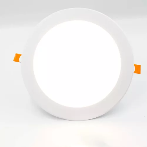 Beépíthető kör alakú LED panel 18W, 1520 lm, 4000K természetes fehér, IP20, Ø225x19 mm - LPL124