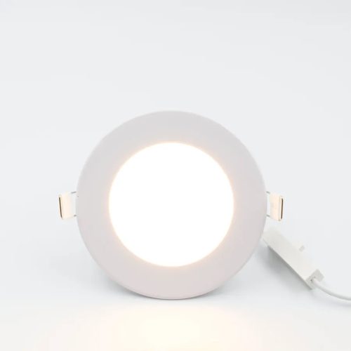 LED beépíthető panel Ø120x19mm 6W 3000K-4000K-6000K IP20 - LPL131
