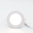 LED beépíthető panel Ø120x19mm 6W 3000K-4000K-6000K IP20 - LPL131