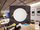 LED beépíthető panel 12W, 1200 lm, 3000K-6500K, opál búra, AL anyag, WLAN+BT - LPL133W