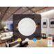LED beépíthető panel 12W, 1200 lm, 3000K-6500K, opál búra, AL anyag, WLAN+BT - LPL133W