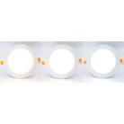 LED beépíthető panel 12W, 1200 lm, 3000K-6500K, opál búra, AL anyag, WLAN+BT - LPL133W