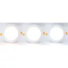 LED beépíthető panel 12W, 1200 lm, 3000K-6500K, opál búra, AL anyag, WLAN+BT - LPL133W