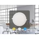 LED beépíthető panel Ø225x19mm 18W 3000K-4000K-6000K IP20 - LPL134
