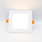 Beépíthető négyzet alakú LED panel 6W, 410 lm, 2800K meleg fehér, IP20, 120x120x19 mm - LPL211