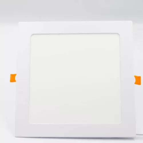 Beépíthető négyzet alakú LED panel 18W, 1510 lm, 2800K meleg fehér, IP20, 225x225x19 mm - LPL214