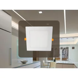 LED panel 12W / PS / SMD / 4000K / WH - LPL223