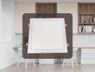 LED panel 24W, 4000K természetes fehér, 300x300x19 mm, beépíthető, IP20 - LPL225