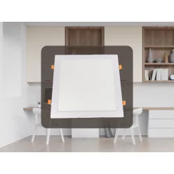   LED panel 24W, 4000K természetes fehér, 300x300x19 mm, beépíthető, IP20 - LPL225