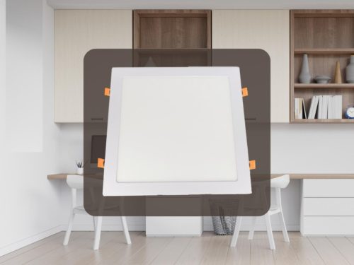 LED panel 24W, 4000K természetes fehér, 300x300x19 mm, beépíthető, IP20 - LPL225