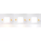 LED beépíthető panel 6W, 590 lm, 3000K-6500K, opál búra, AL anyag, WLAN+BT - LPL231W