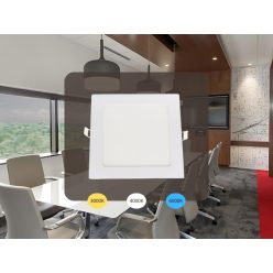   LED beépíthető panel 170x170x19mm 12W 3000K-4000K-6000K IP20 - LPL233