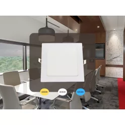   LED beépíthető panel 170x170x19mm 12W 3000K-4000K-6000K IP20 - LPL233