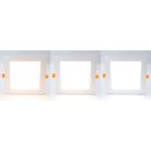 LED beépíthető panel 12W, 1200 lm, 3000K-6500K, opál búra, AL anyag, WLAN+BT - LPL233W