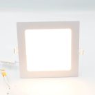 LED beépíthető panel 170x170x19mm 12W 3000K-4000K-6000K IP20 - LPL233
