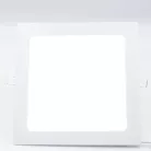 LED beépített panel 18W, 1520 lm, 3000K–6000K, IP20, opál búra, fehér alu – LPL234