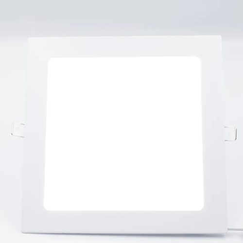 LED beépített panel 18W, 1520 lm, 3000K–6000K, IP20, opál búra, fehér alu – LPL234