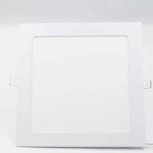 LED beépített panel 18W, 1520 lm, 3000K–6000K, IP20, opál búra, fehér alu – LPL234