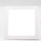 LED beépített panel 18W, 1520 lm, 3000K–6000K, IP20, opál búra, fehér alu – LPL234