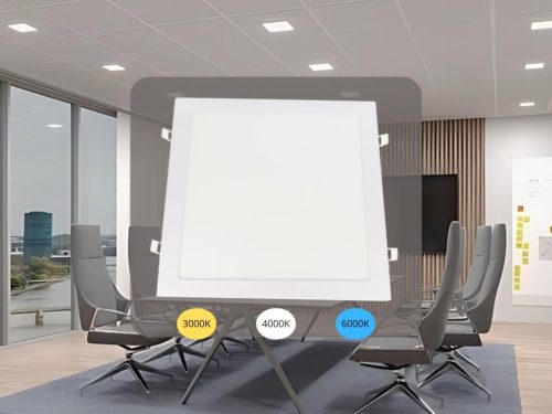LED beépíthető panel 300x300x19mm 24W 3000K-4000K-6000K IP20 - LPL235