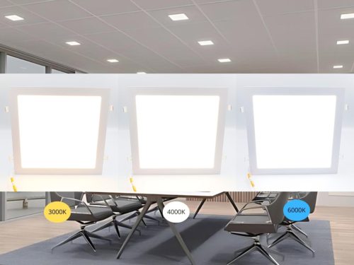 LED beépíthető panel 300x300x19mm 24W 3000K-4000K-6000K IP20 - LPL235